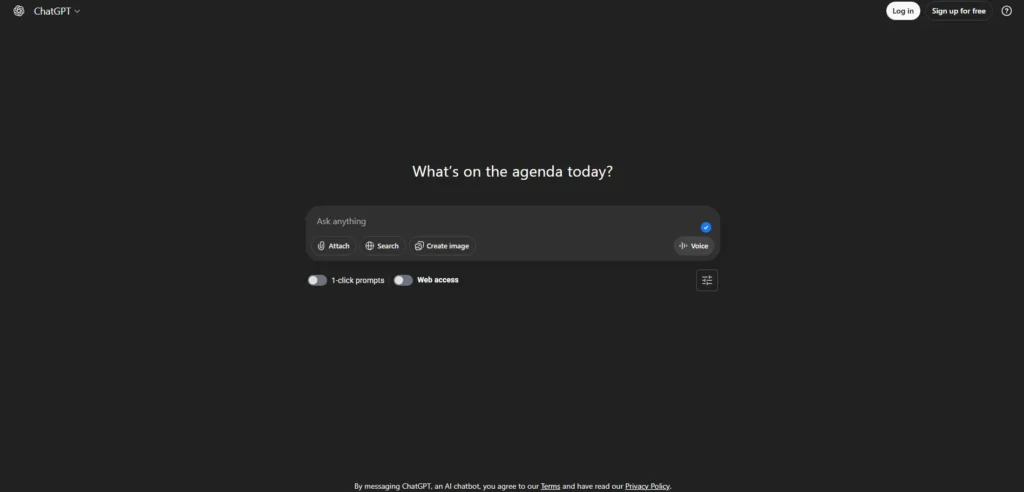 best free AI tools-Screenshot of the ChatGPT dashboard in February 2026 showing the new GPT-5.2 model selector and the "Deep Research" sidebar.