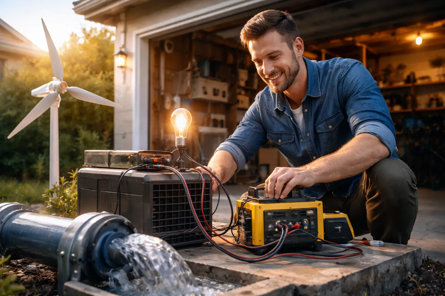 Clever Way to Generate Electricity at Home Cheaply (Without a $20,000 Solar Bill)